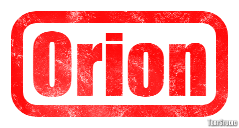 Orion Efekt tekstowy