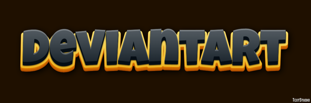 Deviantart Tekst effect
