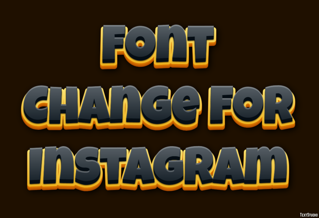 Font Change For Instagram Tekst Effect