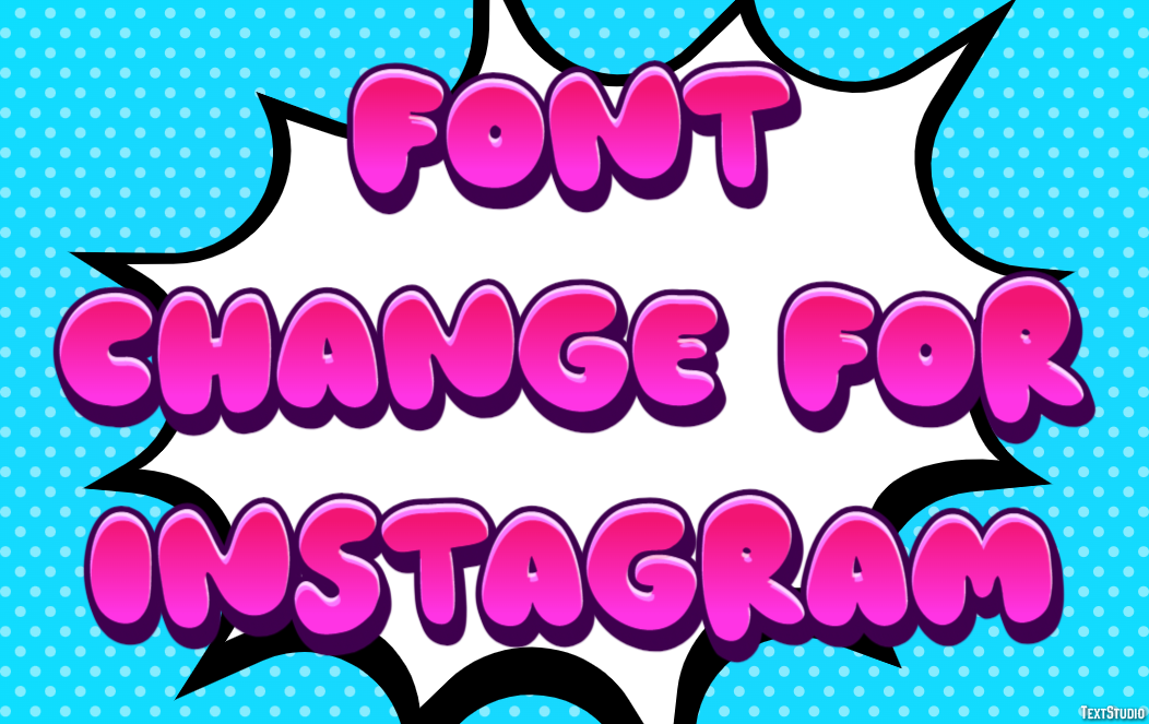 Font Change For Instagram テキスト効果