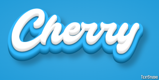 Cherry Effetto testo