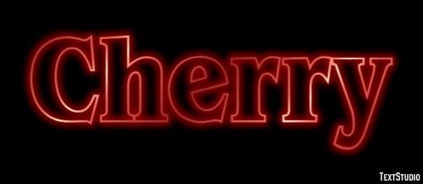 Cherry Effetto testo