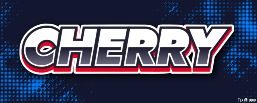 Cherry Text Effect