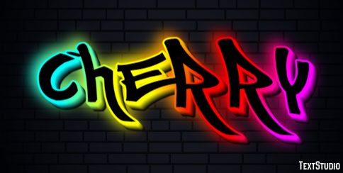 Cherry Text effect