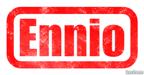 Ennio Effetto testo