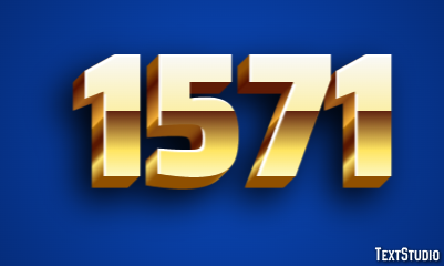 1571 Text Effect