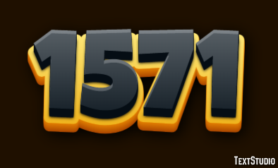 1571 Text Effect