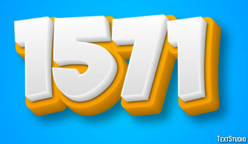 1571 Text Effect