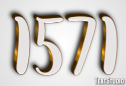 1571 Text Effect