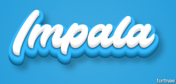 Impala Texteffekt