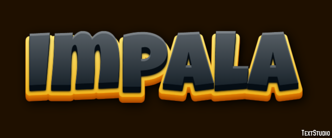Impala Efekt tekstowy