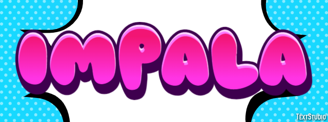 Impala Texteffekt