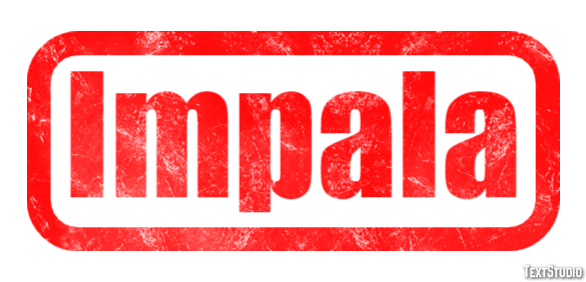 Impala Texteffekt