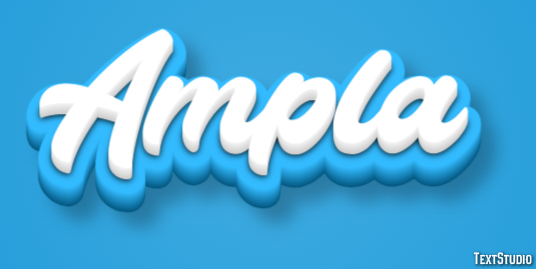 Ampla Tekst Effect
