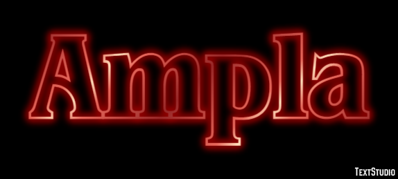Ampla Tekst Effect