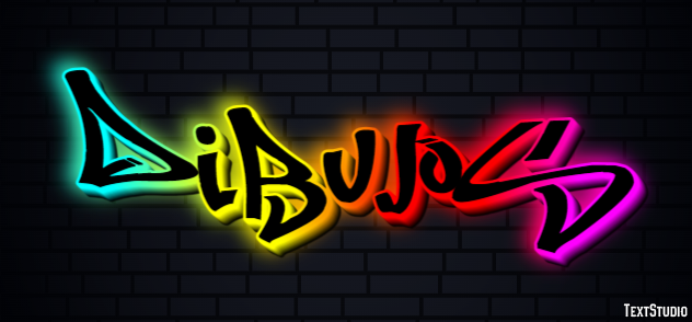 Dibujos Efekt tekstowy