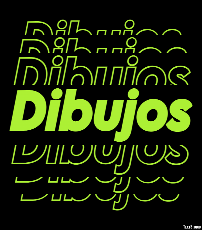 Dibujos Effet de texte