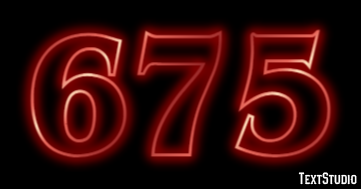 675 Efecto de Texto