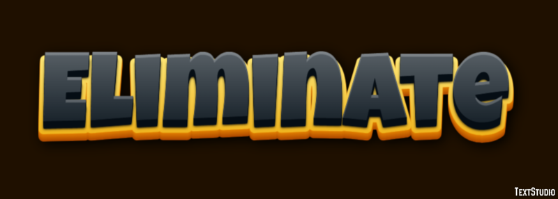 Eliminate Text Effect