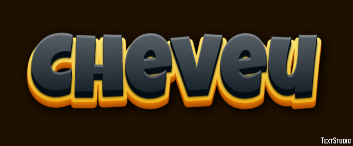 Cheveu Texteffekt