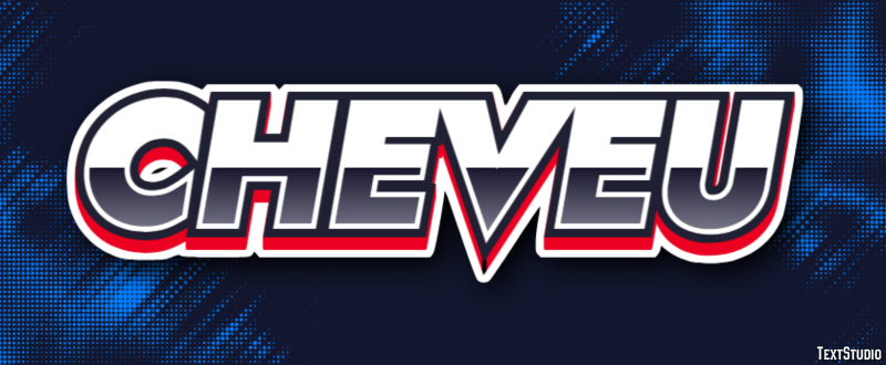 Cheveu Texteffekt