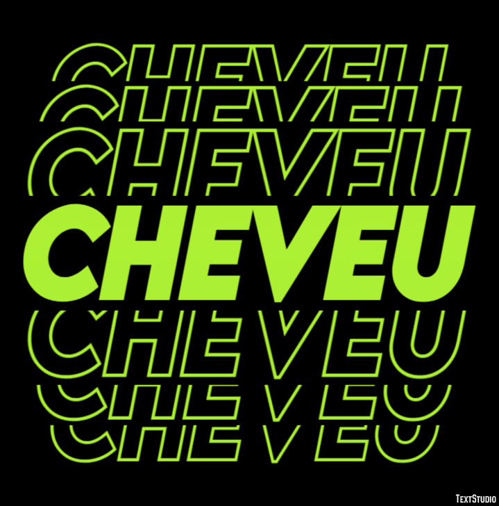 Cheveu Texteffekt