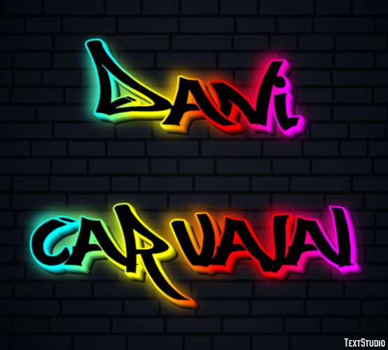 Dani Carvajal Text Effect