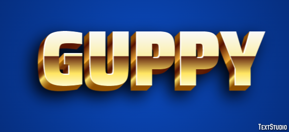 Guppy Effet de Texte