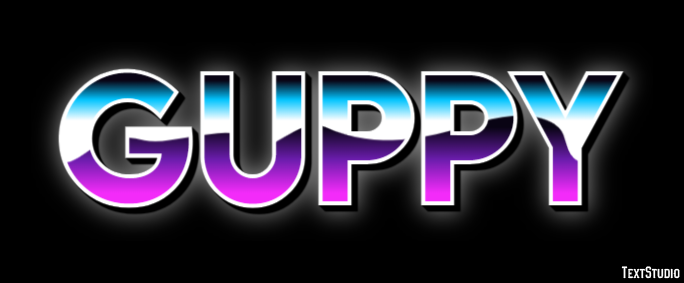 Guppy Texteffekt