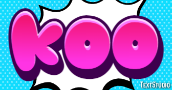 Koo Effet de texte