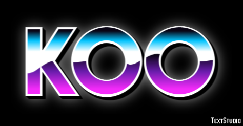 Koo Efeito de texto