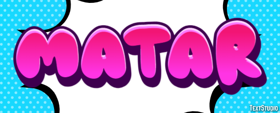 Matar Efeito de texto