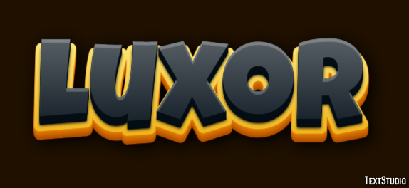Luxor Efekt tekstowy