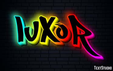 Luxor Efekt tekstowy