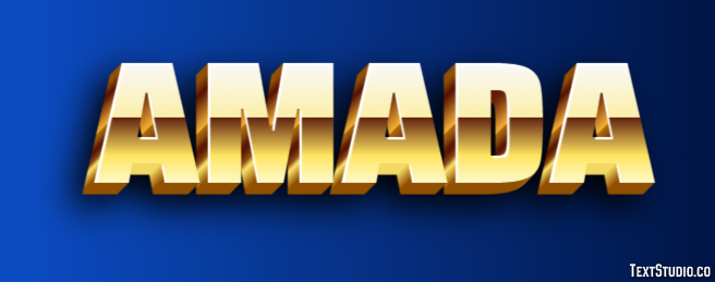 Amada Efecto de Texto