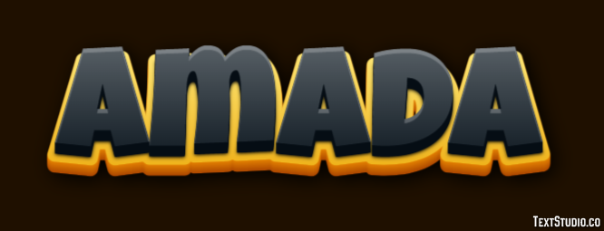 Amada Efecto de Texto
