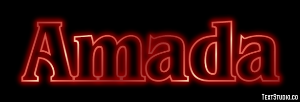 Amada Efecto de texto