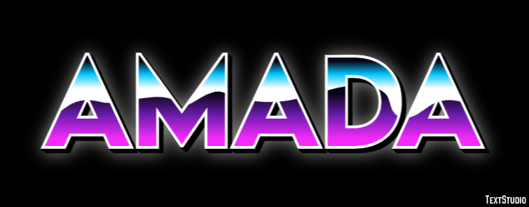 Amada Efecto de Texto