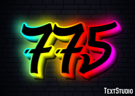 775 Text Effect