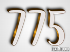 775 Text Effect