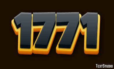 1771 Text Effect