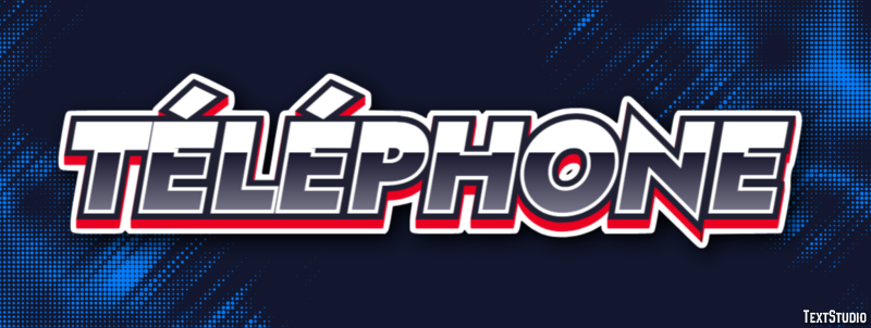 Téléphone Tekst Effect
