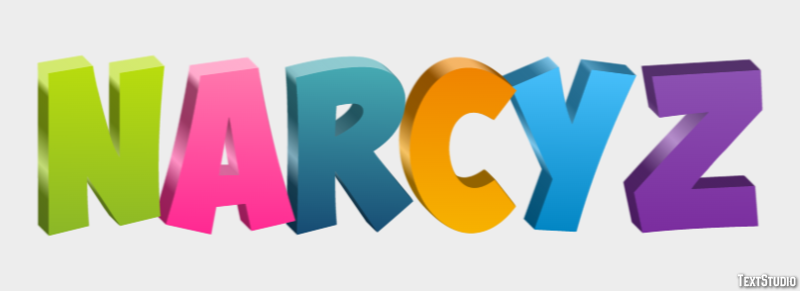Narcyz Efekt tekstowy