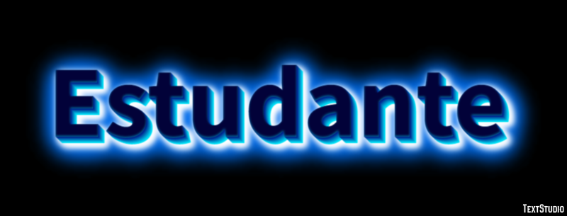 Estudante Effetto testo
