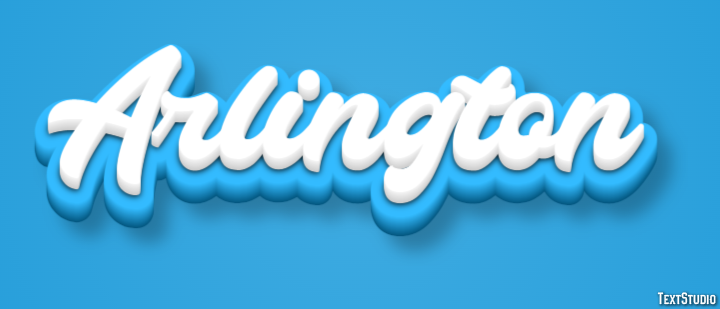 Arlington Effetto testo