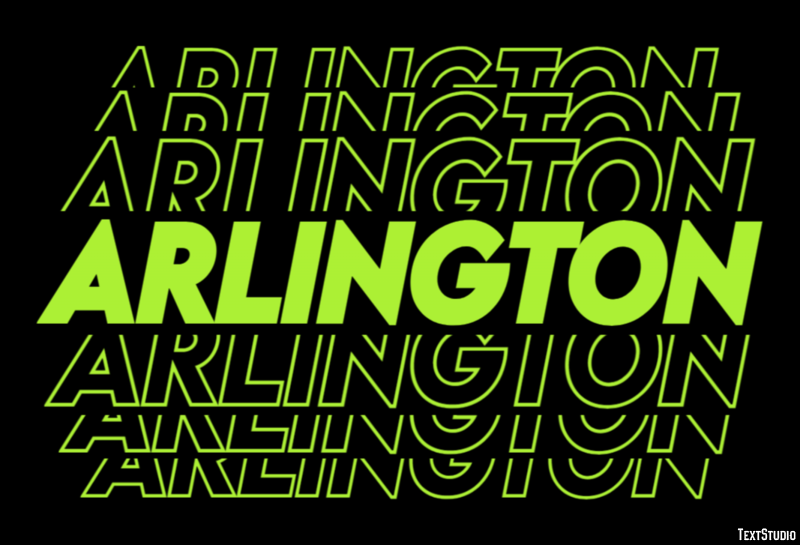Arlington Efekt tekstowy