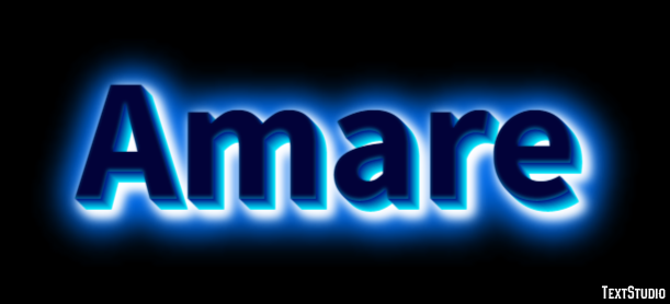 Amare Text Effect