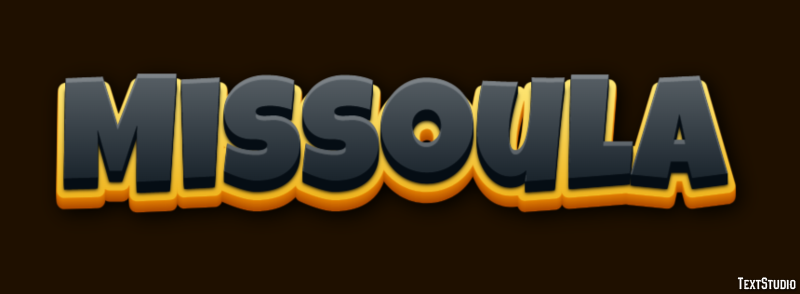 Missoula テキスト効果