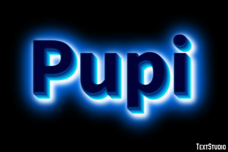Pupi Text Effect