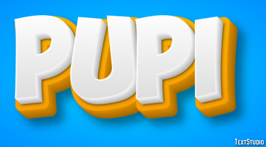 Pupi Text Effect